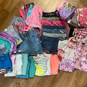 Lot of girls size 6/6x warm weather clothing